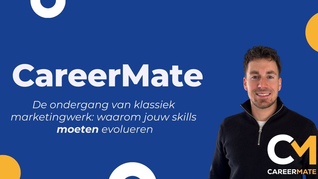 Recruiter en koptekst ondergang klassiek marketingwerk